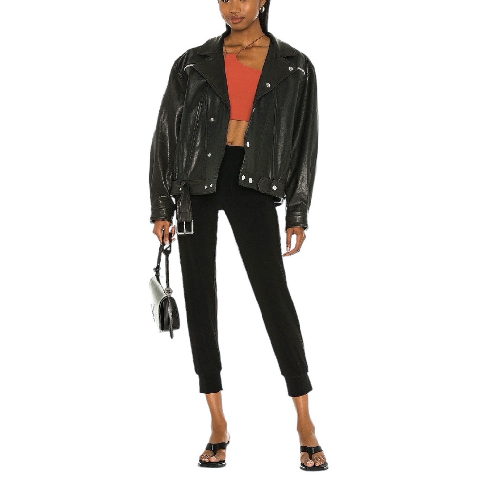 NORMA KAMALI BLACK JOG PANT